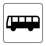 Bus Bus Stop SVG Icon